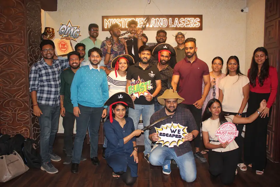 Guests at Mysteries and Lasers Bengaluru