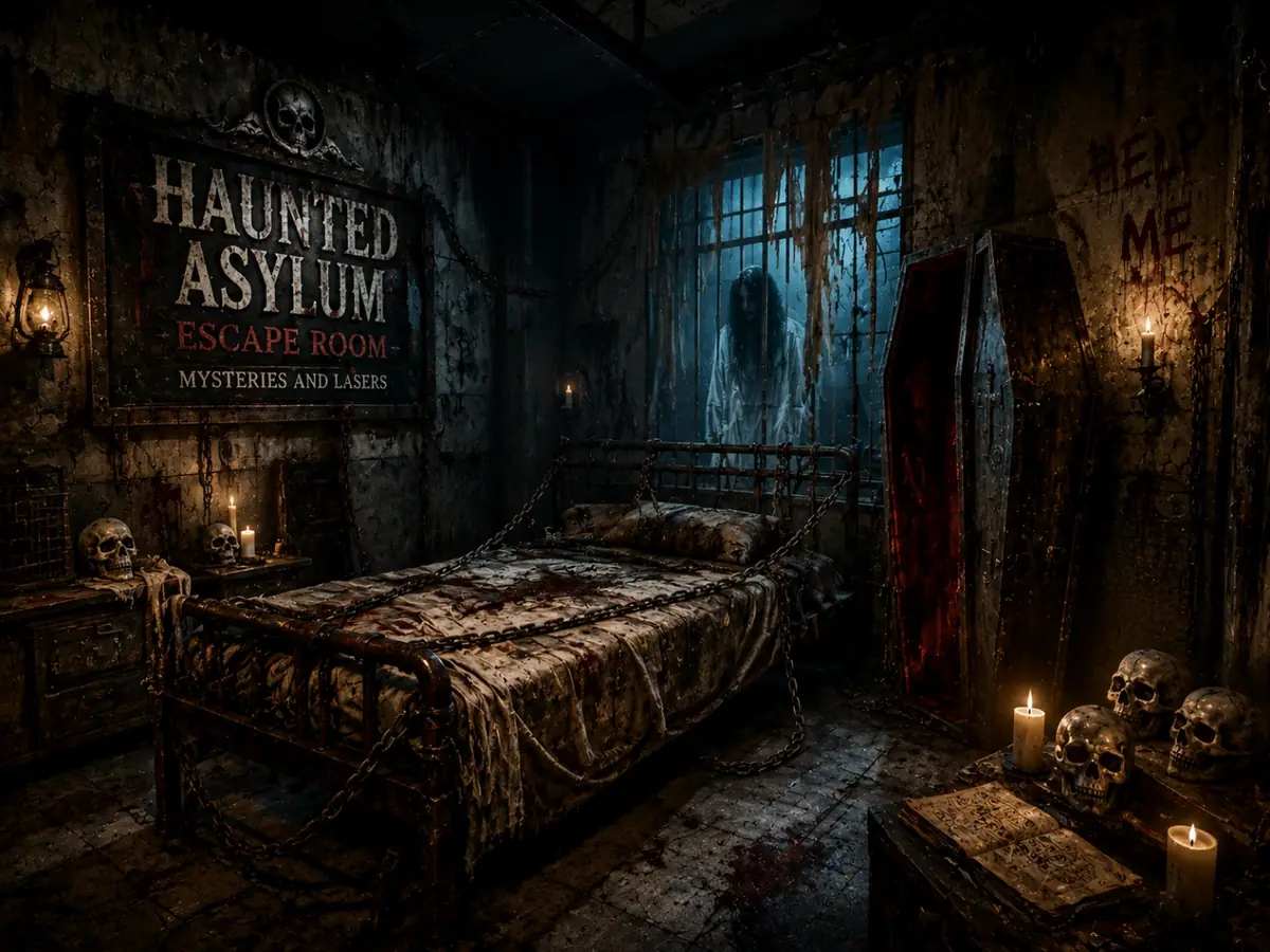 Haunted Asylum escape room